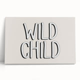 Wild Child Boys Room Wall Art – Kids Wall Art Prints for Playroom
