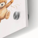 Floating Teddy Bear Nursery Wall Art – Baby Room Decor Prints