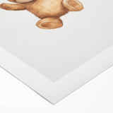 Floating Teddy Bear Nursery Wall Art – Baby Room Decor Prints