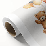 Floating Teddy Bear Nursery Wall Art – Baby Room Decor Prints