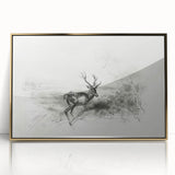 Framed acrylic landscape artwork featuring a stunning gold border, showcasing vibrant colors and intricate details, ideal for enhancing home decor aesthetics.