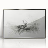 Framed acrylic landscape art piece showcasing vibrant silver hues, set against a sleek background, ideal for modern home decor and artistic display.