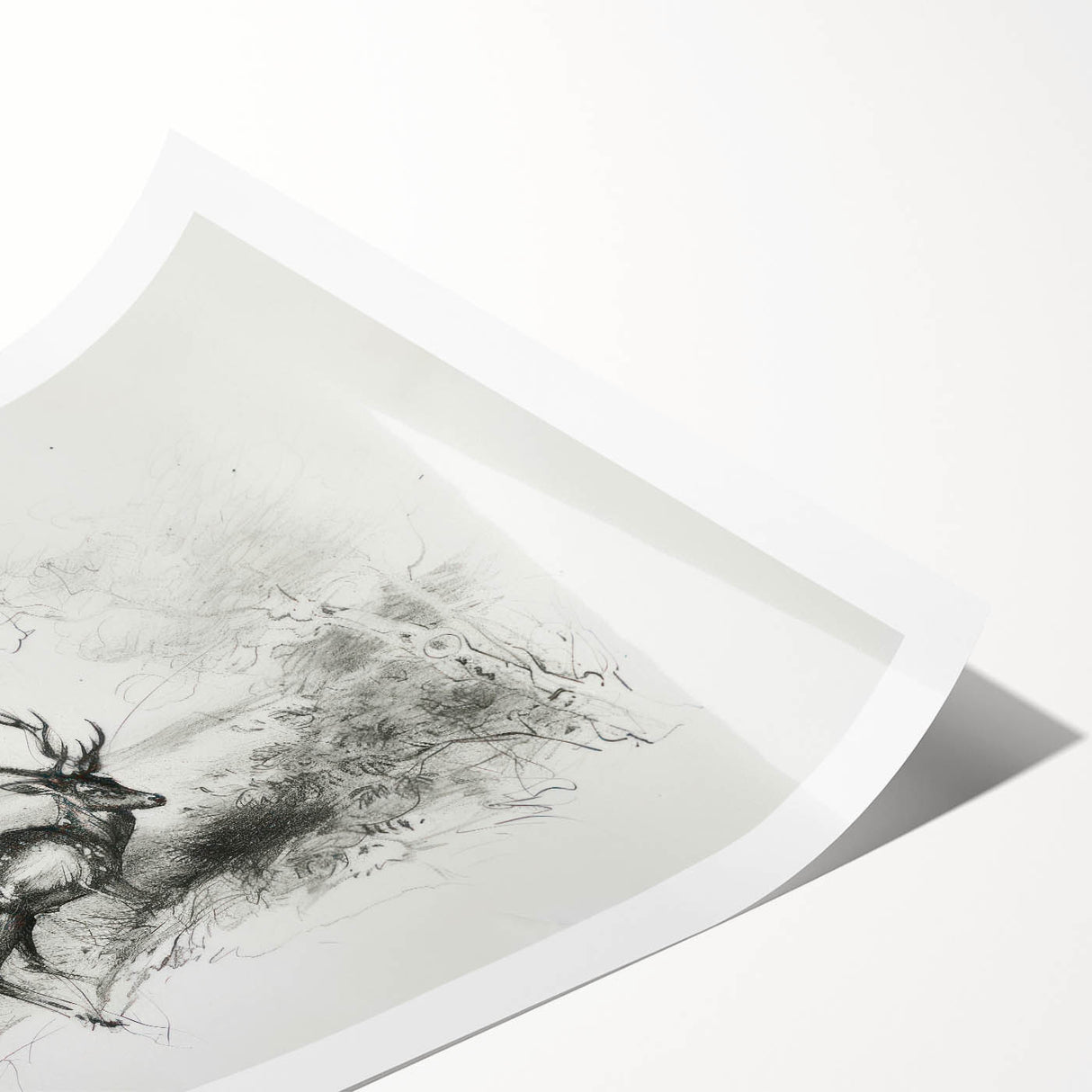 Rolled print showcasing a serene landscape design with vibrant colors and intricate details, securely packaged in a durable cardboard tube for easy transport and display. Ideal for home decor enthusiasts seeking unique art pieces.