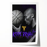 Urban Chic Pop Art Wall Art – Bold Black, Purple, and Yellow Canvas