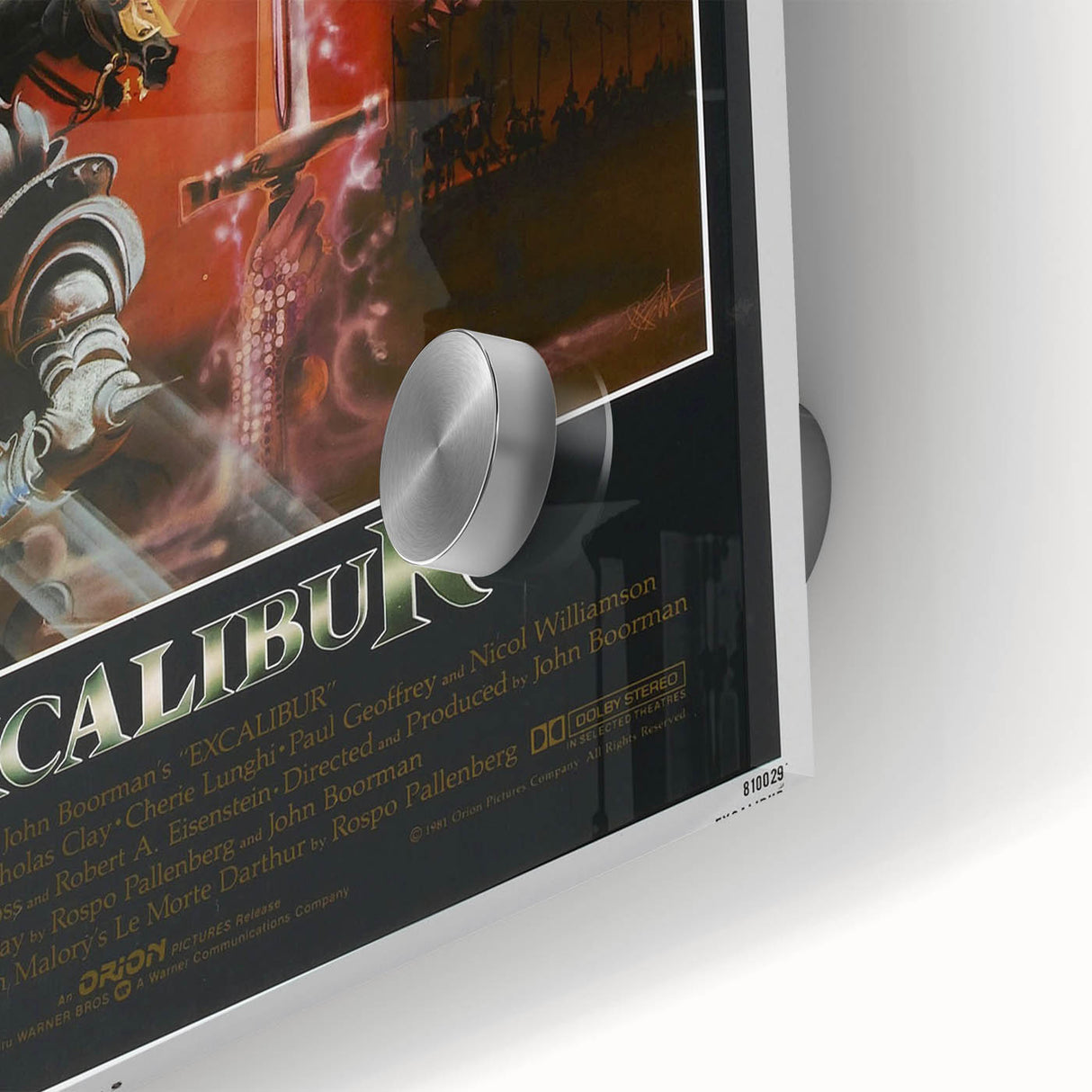Retro Excalibur Fantasy Poster - Vintage 80s Movie Wall Art