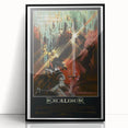 Retro Excalibur Fantasy Poster - Vintage 80s Movie Wall Art