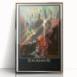 Retro Excalibur Fantasy Poster - Vintage 80s Movie Wall Art
