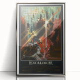 Retro Excalibur Fantasy Poster - Vintage 80s Movie Wall Art