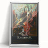 Retro Excalibur Fantasy Poster - Vintage 80s Movie Wall Art