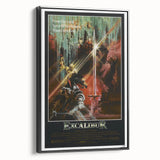 Retro Excalibur Fantasy Poster - Vintage 80s Movie Wall Art