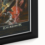 Retro Excalibur Fantasy Poster - Vintage 80s Movie Wall Art