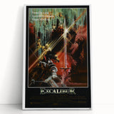 Retro Excalibur Fantasy Poster - Vintage 80s Movie Wall Art