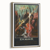 Retro Excalibur Fantasy Poster - Vintage 80s Movie Wall Art