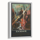 Retro Excalibur Fantasy Poster - Vintage 80s Movie Wall Art