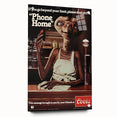 Coors Beer Retro Poster - E.T. "Phone Home" Vintage Ad Art