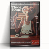 Coors Beer Retro Poster - E.T. "Phone Home" Vintage Ad Art