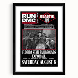 Run-DMC & Beastie Boys Poster – Retro Hip-Hop Wall Art