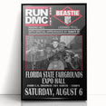 Run-DMC & Beastie Boys Poster – Retro Hip-Hop Wall Art