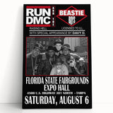 Run-DMC & Beastie Boys Poster – Retro Hip-Hop Wall Art