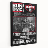Run-DMC & Beastie Boys Poster – Retro Hip-Hop Wall Art