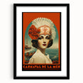 Retro Carnival at the Sea Poster – Vintage Maritime Art Print