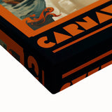 Retro Carnival at the Sea Poster – Vintage Maritime Art Print