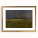 Realism Art Print - Tatras Before a Storm by László Mednyánszky Canvas