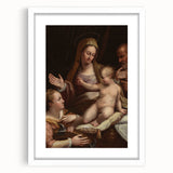 Renaissance Masterpiece: Lavinia Fontana's Holy Family Art Print