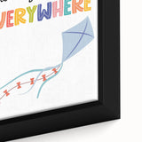 Imagination Wall Art - Kids Inspirational Learning Room Decor