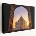 Large canvas print of a vibrant Indian landscape, ideal for kitchen wall art.