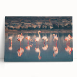Black and white photo of a European street scene on a large stretched canvas, suitable for kitchen wall art.