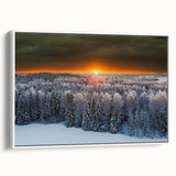 Vintage poster art of a European scenery in Latvia on a framed canvas, featuring colorful art in extra large size.