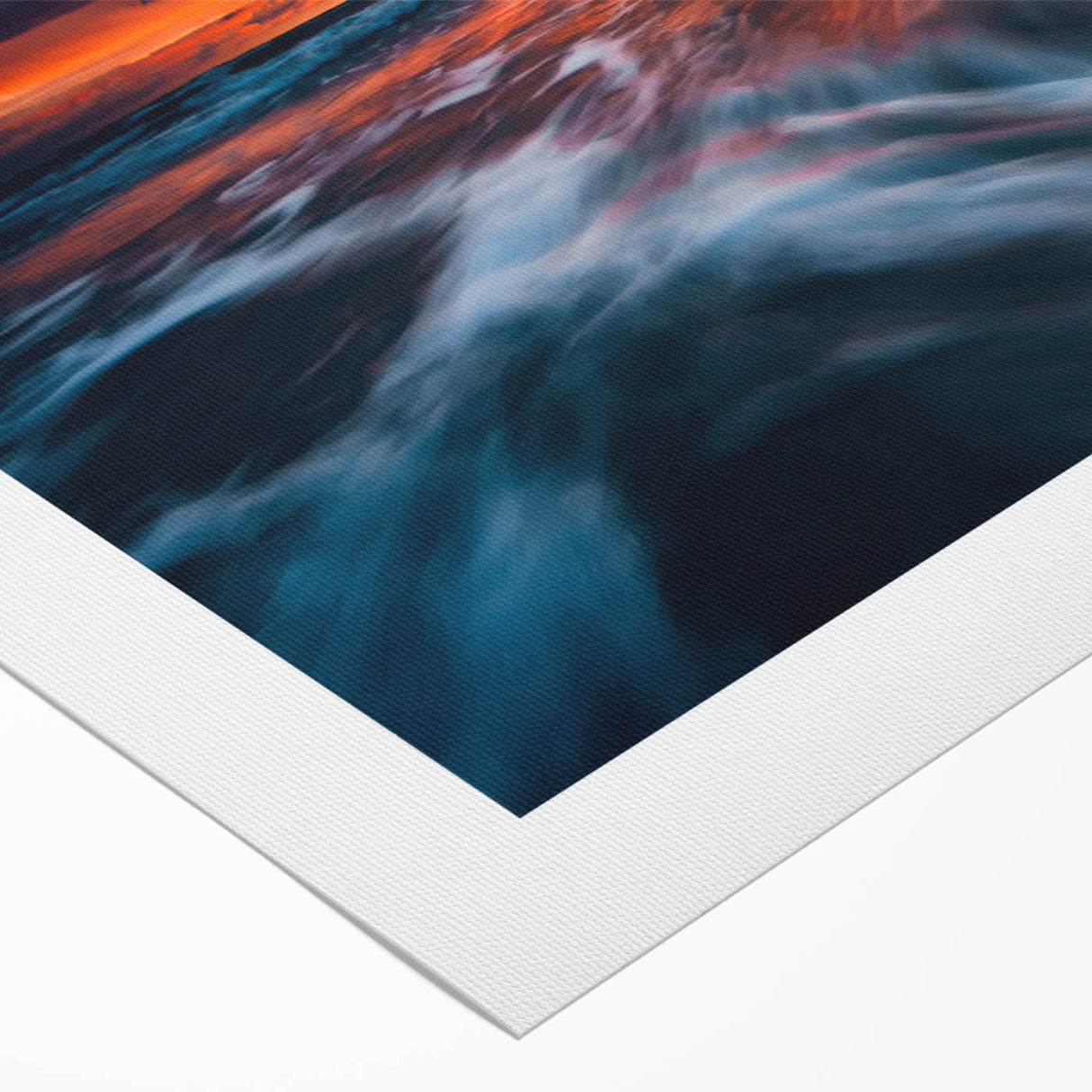 Art deco poster featuring a serene Lithuanian landscape in muted earth tones on rolled canvas.
