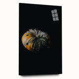 Large abstract wall art featuring fall-themed colors on acrylic glass, suited for bedroom or dining room decor.