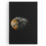 Black and white large art of a tree in autumn on stretched canvas, suitable for kitchen wall art.