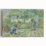 Black and white stretched canvas of Van Gogh's Starry Night reimagined, ideal for kitchen wall art.