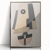 Modern Wall Art: Geometric Abstract in Earthy Tones – Minimalist Decor