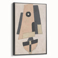 Modern Wall Art: Geometric Abstract in Earthy Tones – Minimalist Decor