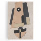 Modern Wall Art: Geometric Abstract in Earthy Tones – Minimalist Decor