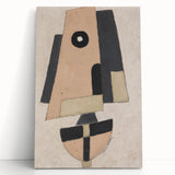 Modern Wall Art: Geometric Abstract in Earthy Tones – Minimalist Decor