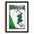 Queen 1984 Madrid Concert Poster - Pabellón del Real Madrid