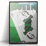 Queen 1984 Madrid Concert Poster - Pabellón del Real Madrid