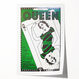 Queen 1984 Madrid Concert Poster - Pabellón del Real Madrid