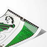 Queen 1984 Madrid Concert Poster - Pabellón del Real Madrid