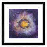 Elegant Dining Room Wall Art – Vibrant Floral Acrylic Print