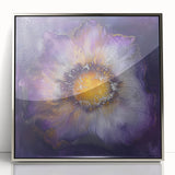 Elegant Dining Room Wall Art – Vibrant Floral Acrylic Print