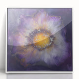 Elegant Dining Room Wall Art – Vibrant Floral Acrylic Print