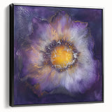 Elegant Dining Room Wall Art – Vibrant Floral Acrylic Print