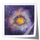 Elegant Dining Room Wall Art – Vibrant Floral Acrylic Print