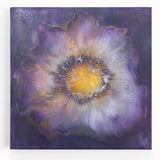 Elegant Dining Room Wall Art – Vibrant Floral Acrylic Print